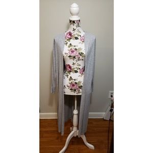 Long, lightweight cardigan